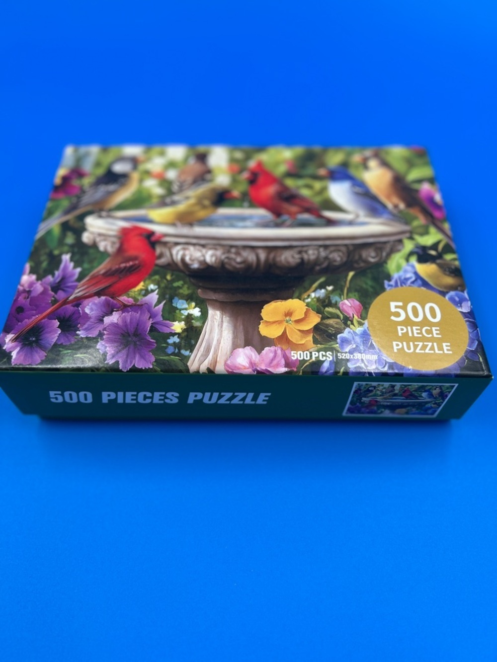 Birds and Garden 500-Piece Puzzle - Multicolor